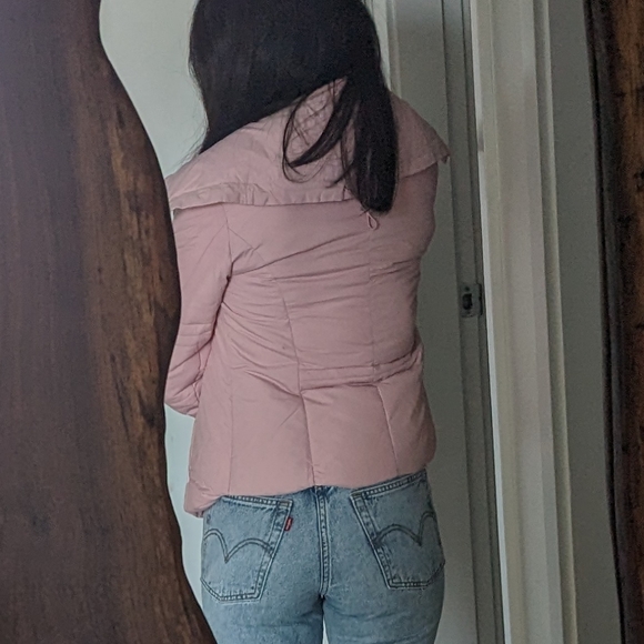Light pink puff jacket - Picture 5 of 10